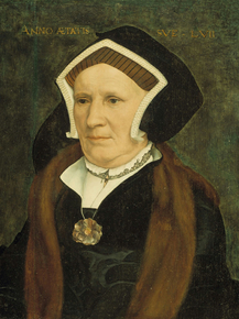 Hans Holbein - Lady Butts, the Younger | Ганс Гольбейн