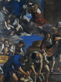 Guercino - Burial of Saint Petronilla | Гверчино