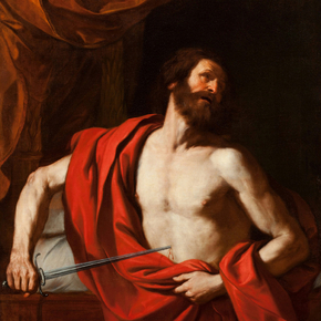 Guercino - Death of Cato | Гверчино