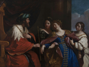 Guercino - Esther before Ahasuerus | Гверчино