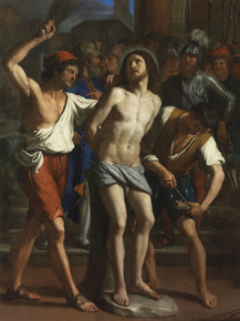 Guercino - The Flagellation of Christ | Гверчино