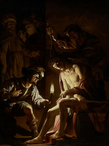 Gerrit van Honthorst - Christ Crowned with Thorns | Геррит ван Хонтхорст