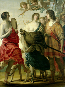 Gerrit van Honthorst - Meleager und Atalante | Геррит ван Хонтхорст