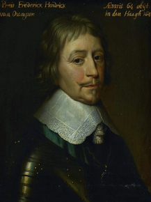 Gerrit van Honthorst - Portret van Frederik Hendrik | Геррит ван Хонтхорст