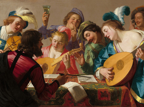 Gerrit van Honthorst - The Concert | Геррит ван Хонтхорст
