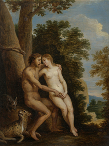 Teniers, David the younger - Adam and Eve in Paradise | Давид Тенирс Младший