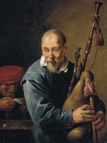 Teniers, David the younger - Bagpipe Player | Давид Тенирс Младший Teniers, David the younger - Bagpipe Player | Давид Тенирс Младший