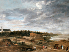 Teniers, David the younger - Brickmakers near Hemiksem | Давид Тенирс Младший
