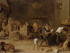 Teniers, David the younger - Der Alchemist | Давид Тенирс Младший