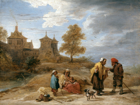Teniers, David the younger - Gypsies in a Landscape | Давид Тенирс Младший