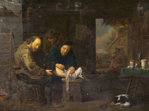 Teniers, David the younger - La cirugia de pierna | Давид Тенирс Младший