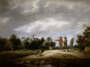 Teniers, David the younger - Peasants conversing | Давид Тенирс Младший
