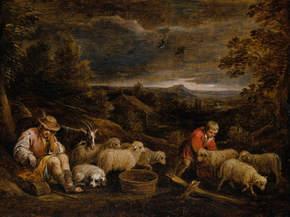 Teniers, David the younger - Shepherds and Sheep | Давид Тенирс Младший