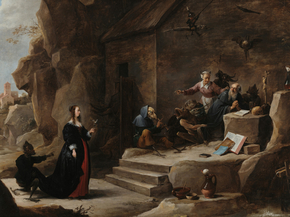 Teniers, David the younger - Temptation of Saint Anthony | Давид Тенирс Младший