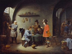 Teniers, David the younger - Teniers Gambling Scene | Давид Тенирс Младший