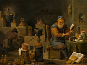 Teniers, David the younger - The Alchemist | Давид Тенирс Младший