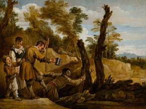Teniers, David the younger - The Blind Leading the Blind | Давид Тенирс Младший Teniers, David the younger - The Blind Leading the Blind | Давид Тенирс Младший