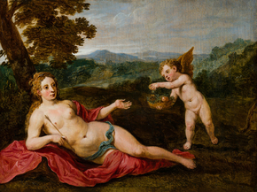 Teniers, David the younger - Venus and Cupid | Давид Тенирс Младший Teniers, David the younger - Venus and Cupid | Давид Тенирс Младший