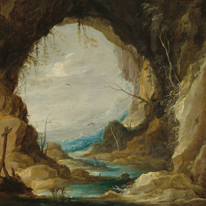Teniers, David the younger - Vista from a Grotto | Давид Тенирс Младший