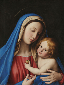 Giovanni Battista Salvi - Madonna and Child | Джованни Баттиста Сальви