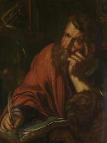 Joachim Wtewael - De evangelist Marcus | Иоахим Эйтевал