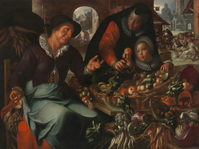 Joachim Wtewael - The fruit and vegetable seller | Иоахим Эйтевал
