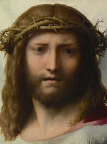 Correggio - Head of Christ | Корреджо