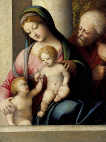 Correggio - Holy Family with the Infant | Корреджо