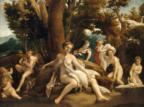Correggio - Leda and the Swan | Корреджо