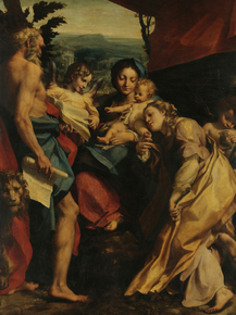 Correggio - Madonna and Child with St. Jerome and Magdalene | Корреджо