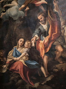 Correggio - Riposo durante il ritorno dallEgitto | Корреджо