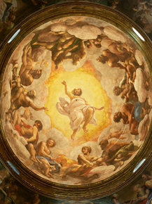 Correggio - The view of the dome | Корреджо