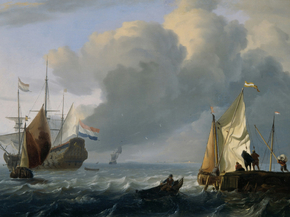 Ludolf Bakhuizen - Seascape | Людольф Бакхёйзен