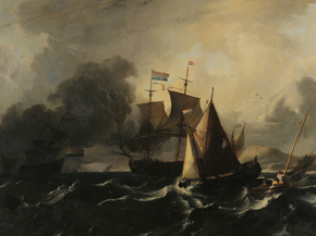Ludolf Bakhuizen - Seascape | Людольф Бакхёйзен