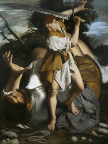 Orazio Gentileschi - David and Goliath | Орацио Джентилески