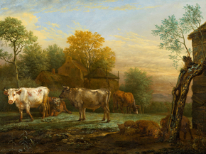 Potter Paulus - Cattle in a Meadow | Паулюс Поттер