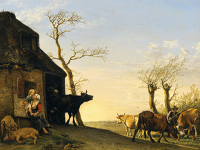 Potter Paulus - Driving the Cattle to Pasture in the Morning | Паулюс Поттер