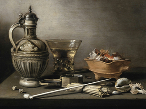 Pieter Claesz - Still Life with a Stoneware Jug, Berkemeyer | Питер Клас