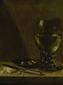 Pieter Claesz - Still life with roemer | Питер Клас