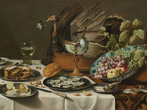 Pieter Claesz - Still Life with Turkey Pie | Питер Клас