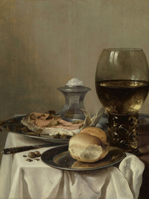 Pieter Claesz - Stilleven met een zoutvat | Питер Клас