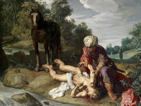 Pieter Lastman - The Good Samaritan | Питер Ластман
