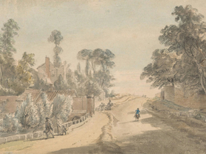 Paul Sandby - Bayswater - London | Пол Сэндби