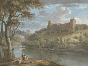 Paul Sandby - Bothwell Castle, from the South | Пол Сэндби