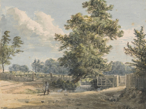 Paul Sandby - Brook End, Essex | Пол Сэндби Paul Sandby - Brook End, Essex | Пол Сэндби