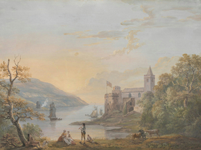 Paul Sandby - Dartmouth Castle | Пол Сэндби Paul Sandby - Dartmouth Castle | Пол Сэндби