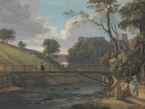 Paul Sandby - Roslin Castle, Midlothian | Пол Сэндби