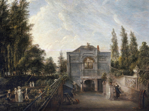 Paul Sandby - The Artists Studio, Bayswater | Пол Сэндби