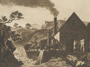 Paul Sandby - The Iron Forge between Dolgelli and Barmouth | Пол Сэндби