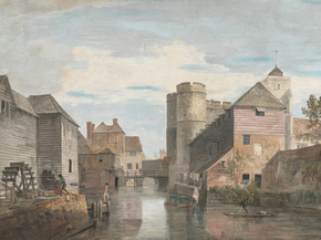 Paul Sandby - The Westgate, Canterbury | Пол Сэндби